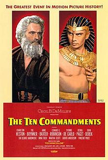 AffichecinemaThe Ten Commandments